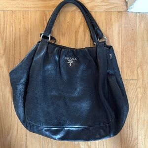Prada Black Leather Women's Bag